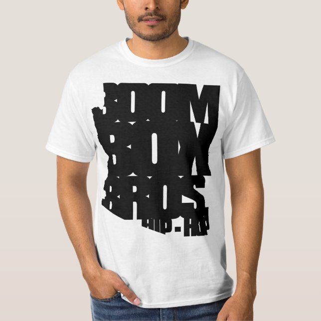 Camiseta Tee Arizona de hip hop (fino) (Frente)