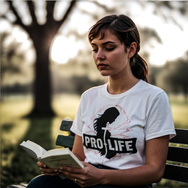 Camiseta Tee Básico Pro-Life (Criador carregado)