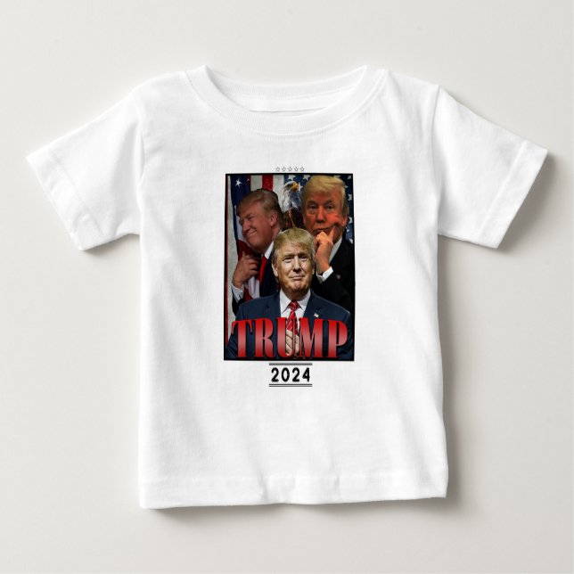 Camiseta Tee bebê das eleições de 2024 (Frente)