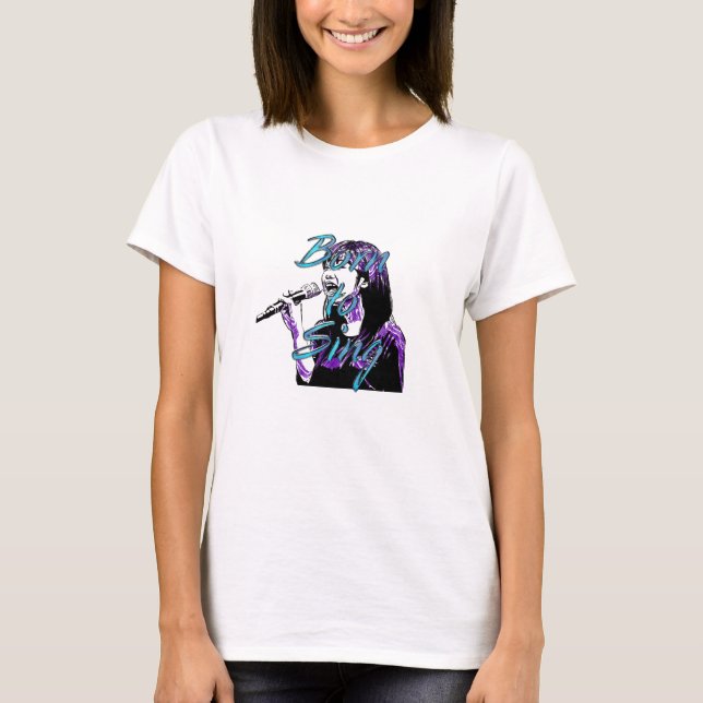 Camiseta TEE Born to Sing (Frente)