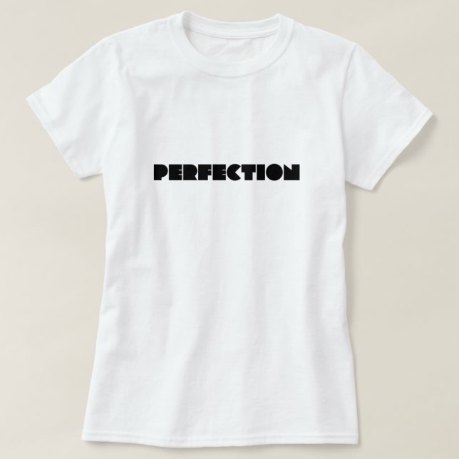 Camiseta Tee Branco feminino com inscrição (Frente do Design)