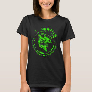 Camiseta Tee Caçadora de Pesca de Boliche