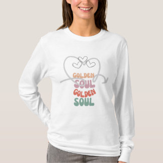 Camiseta Tee#Camiseta das Mulheres de Alma ouro