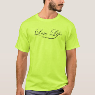 Camiseta Tee com arte de vida baixa