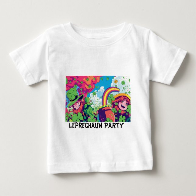 Camiseta Tee Cyber-Kid do Partido Leprechaun (Frente)