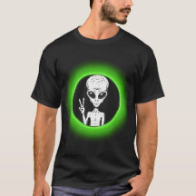 Tee da Alienígena da Paz