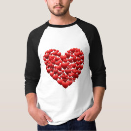 Camiseta "Tee da Explosão de Amor"