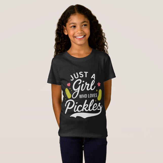 Camiseta Tee da Garota do Pickle Bonito (Frente Completa)