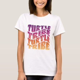 Camiseta Tee das mulheres em onda