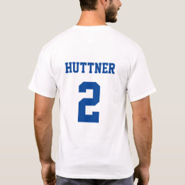 Camiseta Tee Dawg Personalizado - adicione seu nome e númer