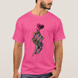 Camiseta Tee de Amor e Mortalidade - Para o Coração Corajos