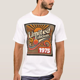 Camiseta Tee de Aniversário Personalizável! Aniversário Per