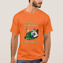 Camiseta Tee de arremesso de ferradura básico