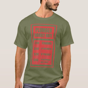 Camiseta Tee de Canalizador de Taxa Horária