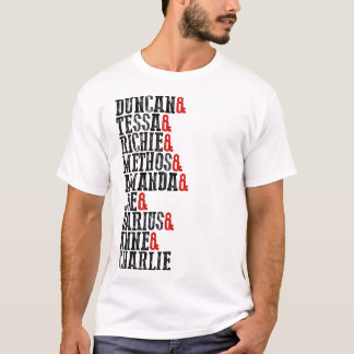 Camiseta Tee de Caractere da Série Highlander (Luz)