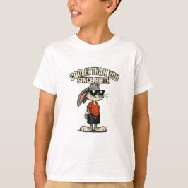 Camiseta Tee De Cartoon Engraçado|T-Shirt Coelho Legal