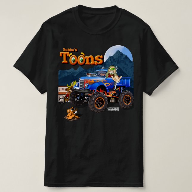 Camiseta Tee de Cartoon Nortwest Wildlife (Frente do Design)