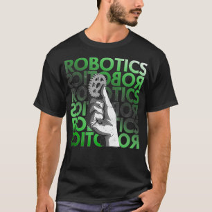 Camiseta Tee de Ciência Aplicada do Engenheiro de Robótic