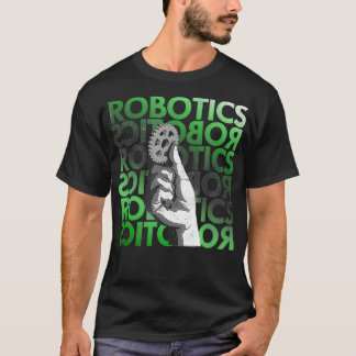 Camiseta Tee de Ciência Aplicada do Engenheiro de Robótica