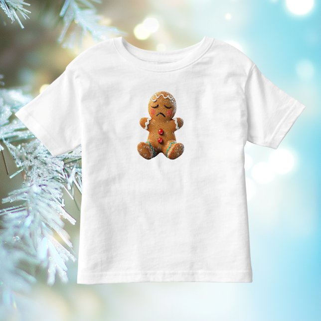 Camiseta Tee de Cookie Toddler, Pão de Gingerpão Existente (Criador carregado)