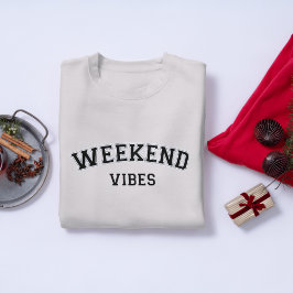Camiseta Tee de Cores de Conforto Vibes no Fim de Semana -