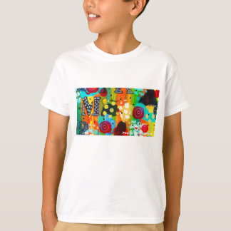 Camiseta Tee de Crianças Artíficas