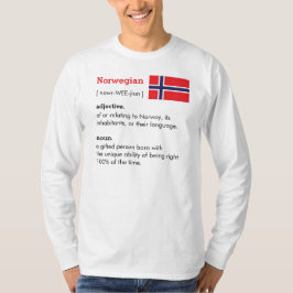 Camiseta Tee de Definição Norweigen