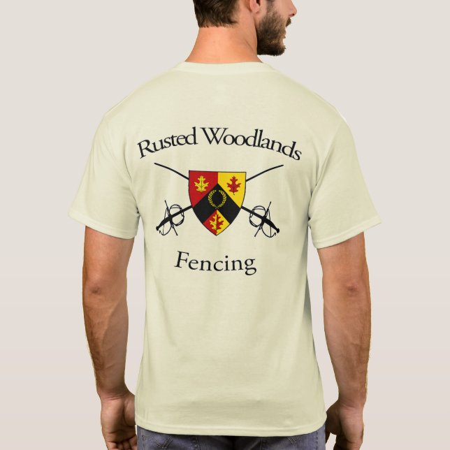 Camiseta Tee de esgrima (Verso)