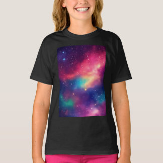Camiseta Tee de Estrelas Celestial Sparkle
