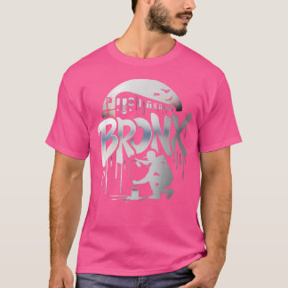 Camiseta Tee De Grafite De Metrô De Hip Hop Bronx, 50 Anos,