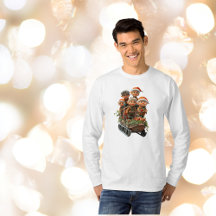 Tee de Homens da Brincadeira de Natal
