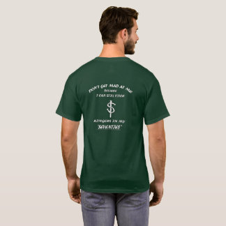 Camiseta Tee de Lançamento de Ferradura Não Fique Bravo