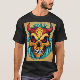 Camiseta Tee de Metal Mortal Refrigerado por Ossos
