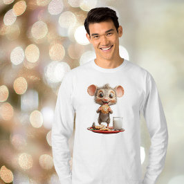 Camiseta Tee de Mouse Christmas Men