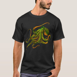Camiseta Tee de Octopus Masculinos do comprar: Polvo Incrív