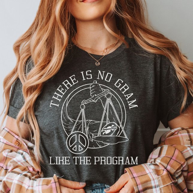 Camiseta Tee de recuperação de Vícios Anônimos em 12 Etapas (Criador carregado)