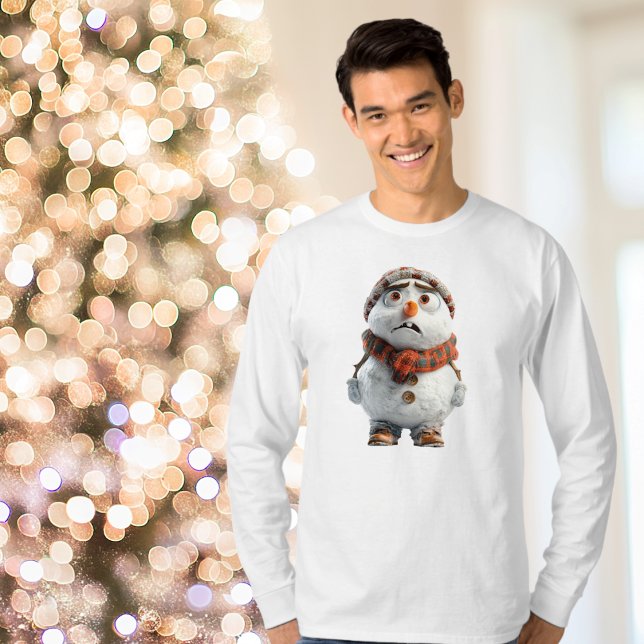 Camiseta Tee de Snowman Men (Criador carregado)