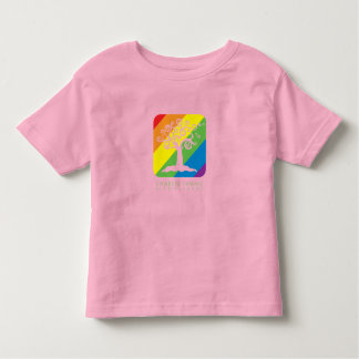 Camiseta Tee de Toddler do logotipo arco-íris CTM