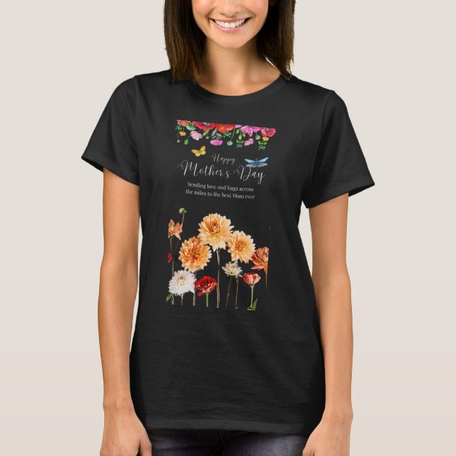 Camiseta Tee dia de as mães - Amor Ao Longo Do Milho (Frente)
