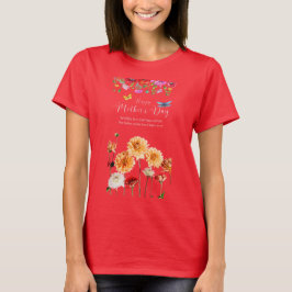 Camiseta Tee dia de as mães - Amor Ao Longo Do Milho