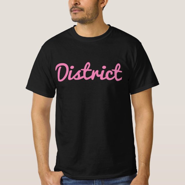 Camiseta Tee Distrito (Frente)