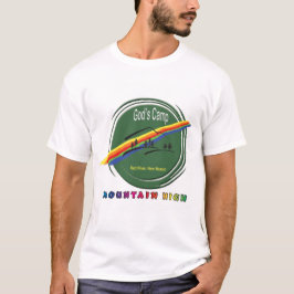 Camiseta Tee do Campo Superior de Montanha Masculina de 201