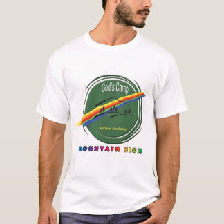 Camiseta Tee do Campo Superior de Montanha Masculina de 201