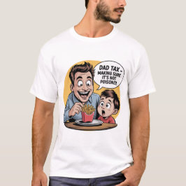 Camiseta Tee do Cartoon de Imposto sobre pais - Design de P