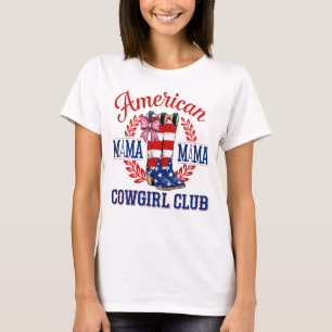Camiseta Tee do Clube da Mama Americana