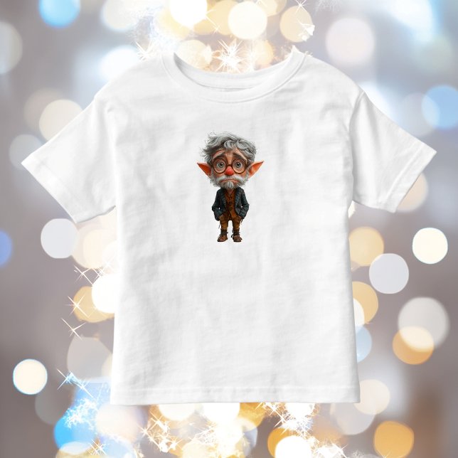 Camiseta Tee do Elf Toddler, no Natal (Criador carregado)