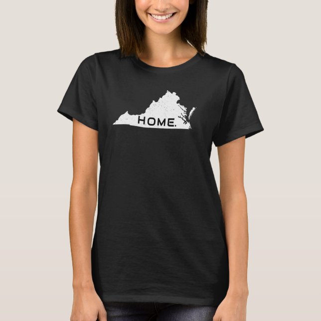 Camiseta Tee do Estado Residencial da Virgínia em Distante (Frente)