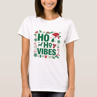 Camiseta Tee do Feriado de Ho Ho Ho da Trendy