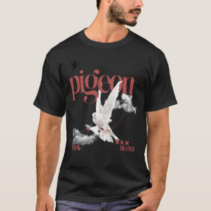 Camiseta Tee do Gráfico de Voo Pigeon