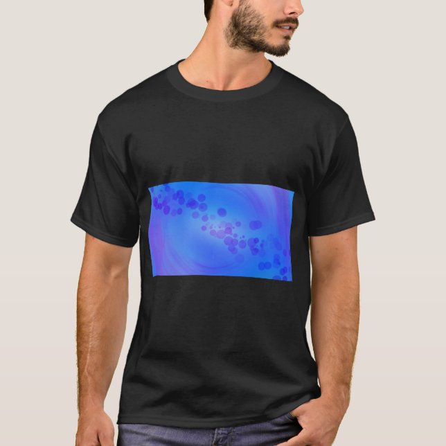 Camiseta Tee do Gráfico do Autor de Bolhas (Frente)